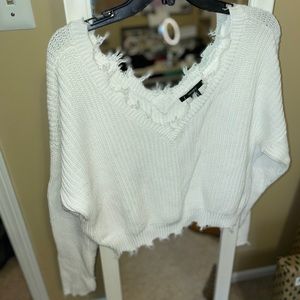 Cropped sweater